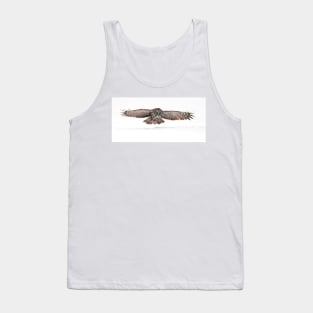 Silent Hunter - Great Grey Owl Tank Top